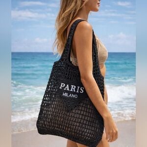 Paris Milano Raffia Bag NEW